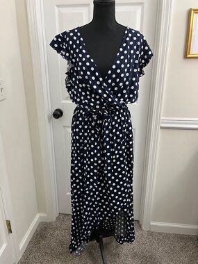 Polka Dot Sleeveless Dress